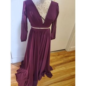 Beautiful plum purple dress